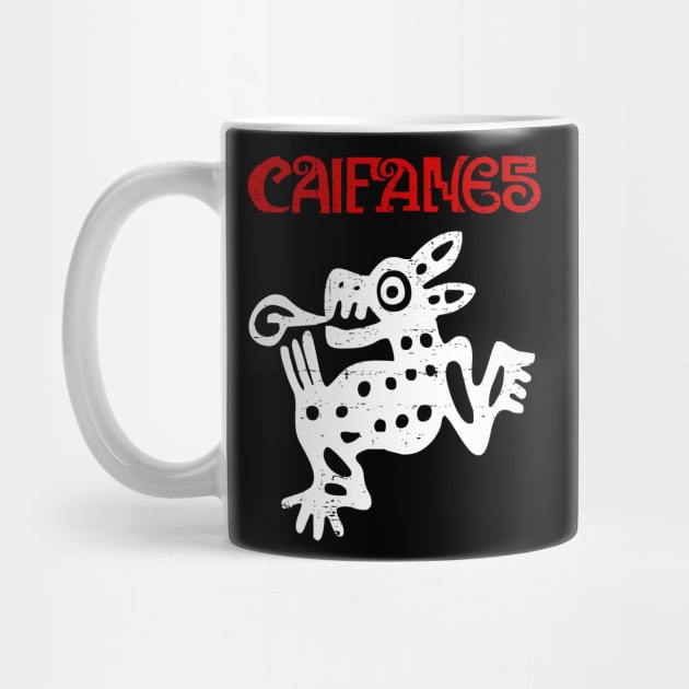 Caifanes - Jaguares - white design by verde